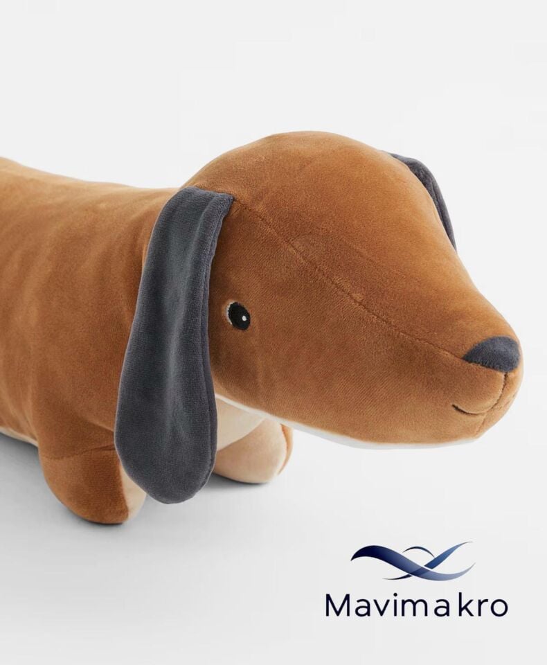 Uzun Peluş Köpek Uyku Arkadaşı 90 cm